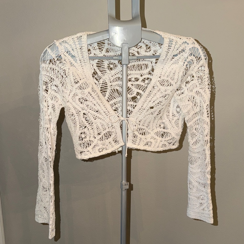 For Love And Lemons White Lace Detail